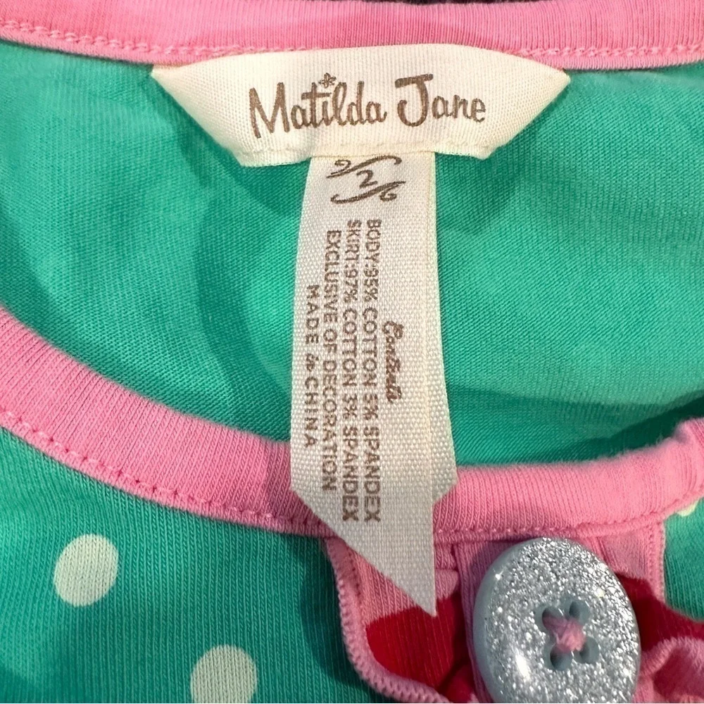 Matilda Jane Gingerbread Village Dress Size 2